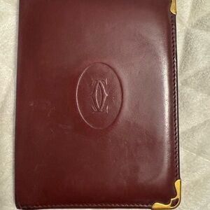 313150BQ (L1) Must De Cartier Wallet Bordeaux Leather